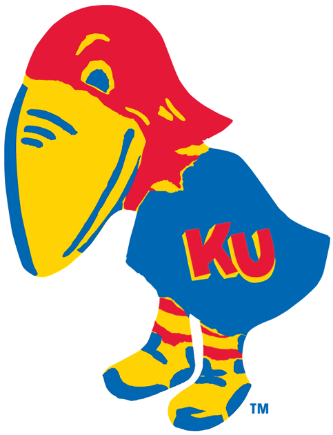 Kansas Jayhawks 1923-1928 Primary Logo t shirts DIY iron ons